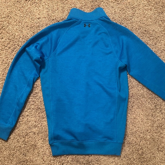 Under Armour Blue Quarter-Zip Pullover - Picture 5 of 7